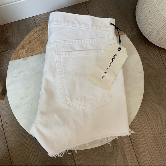 RAG AND BONE Shorts NWT Ripped High Waist Cutoff 25 - Picture 11 of 12